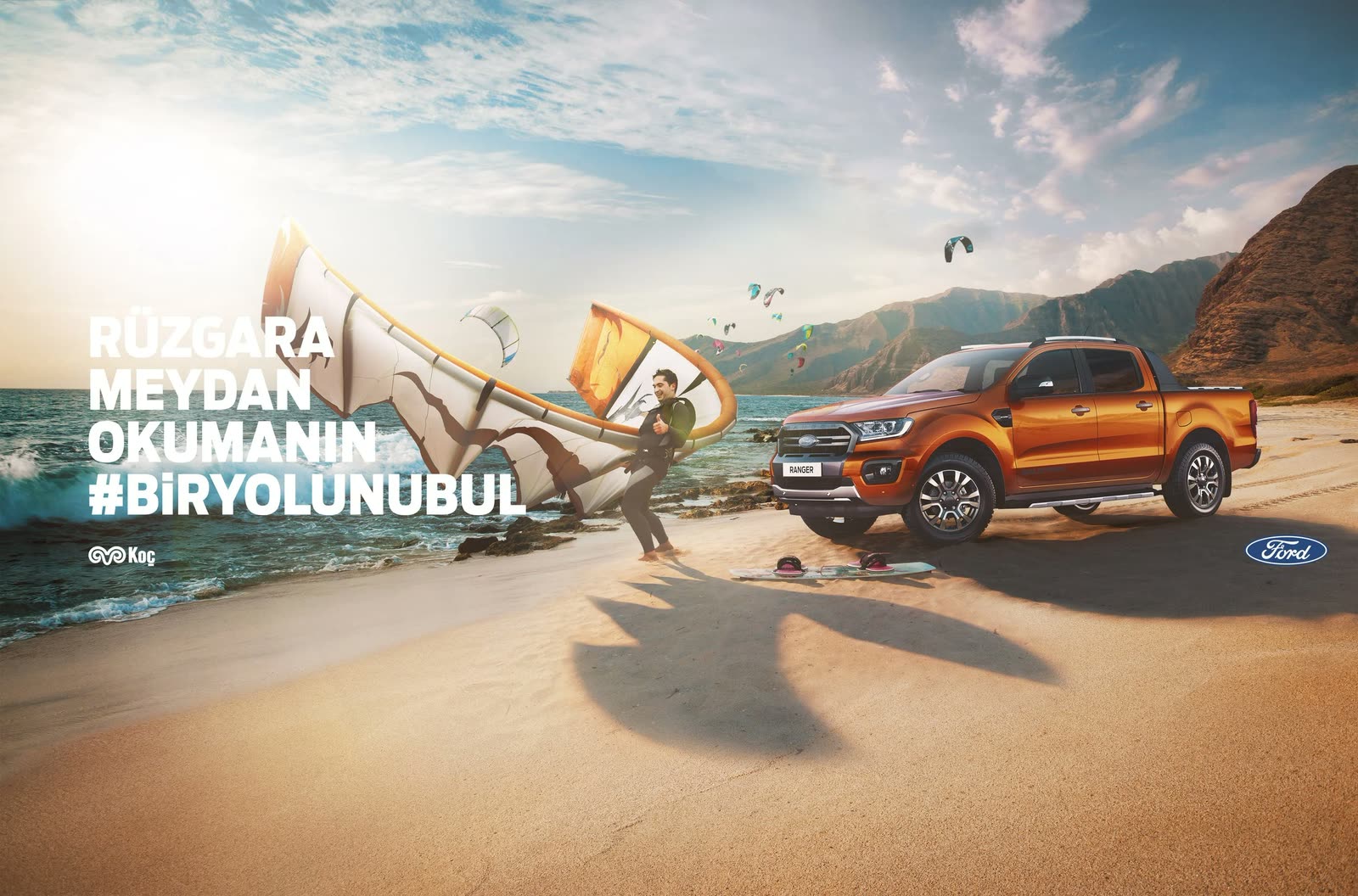 FORD RANGER — automotive campaign, Retouch finishing by Matte-Studio
