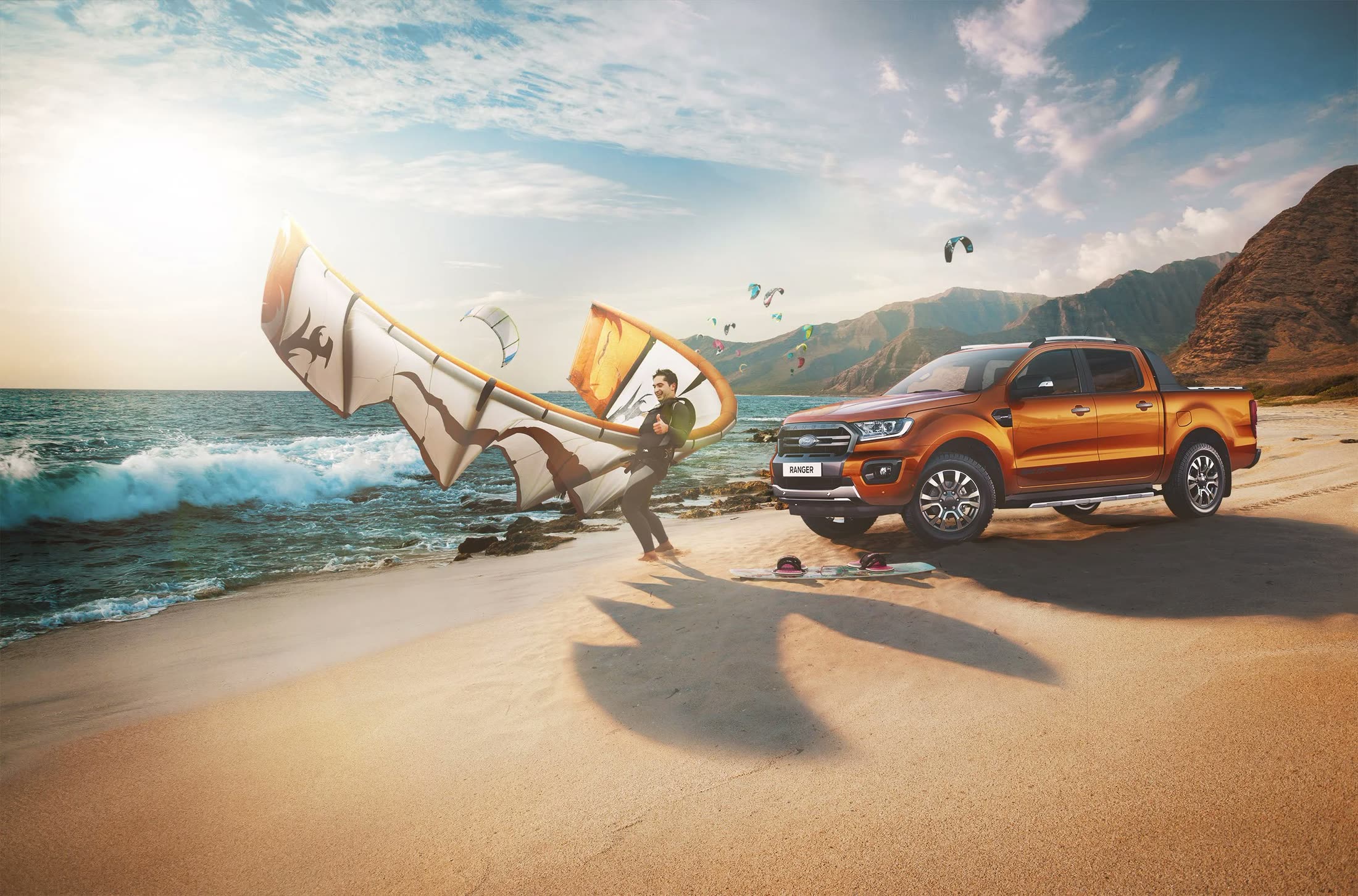 FORD RANGER — plate 3 of 4, Retouch finishing by Matte-Studio