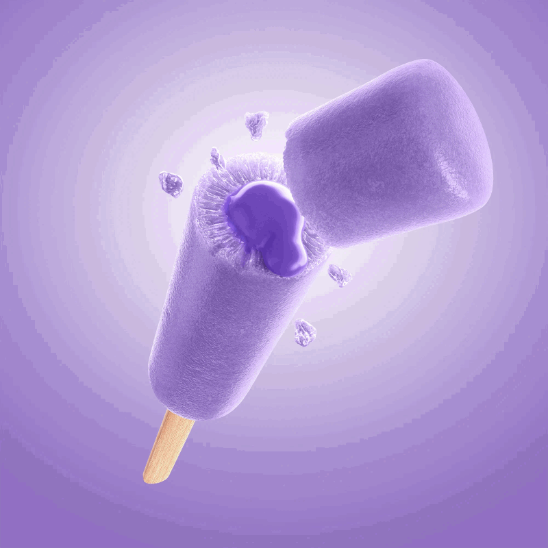 GOLF ICE LIQUID —  campaign, Retouch/3D finishing by Matte-Studio