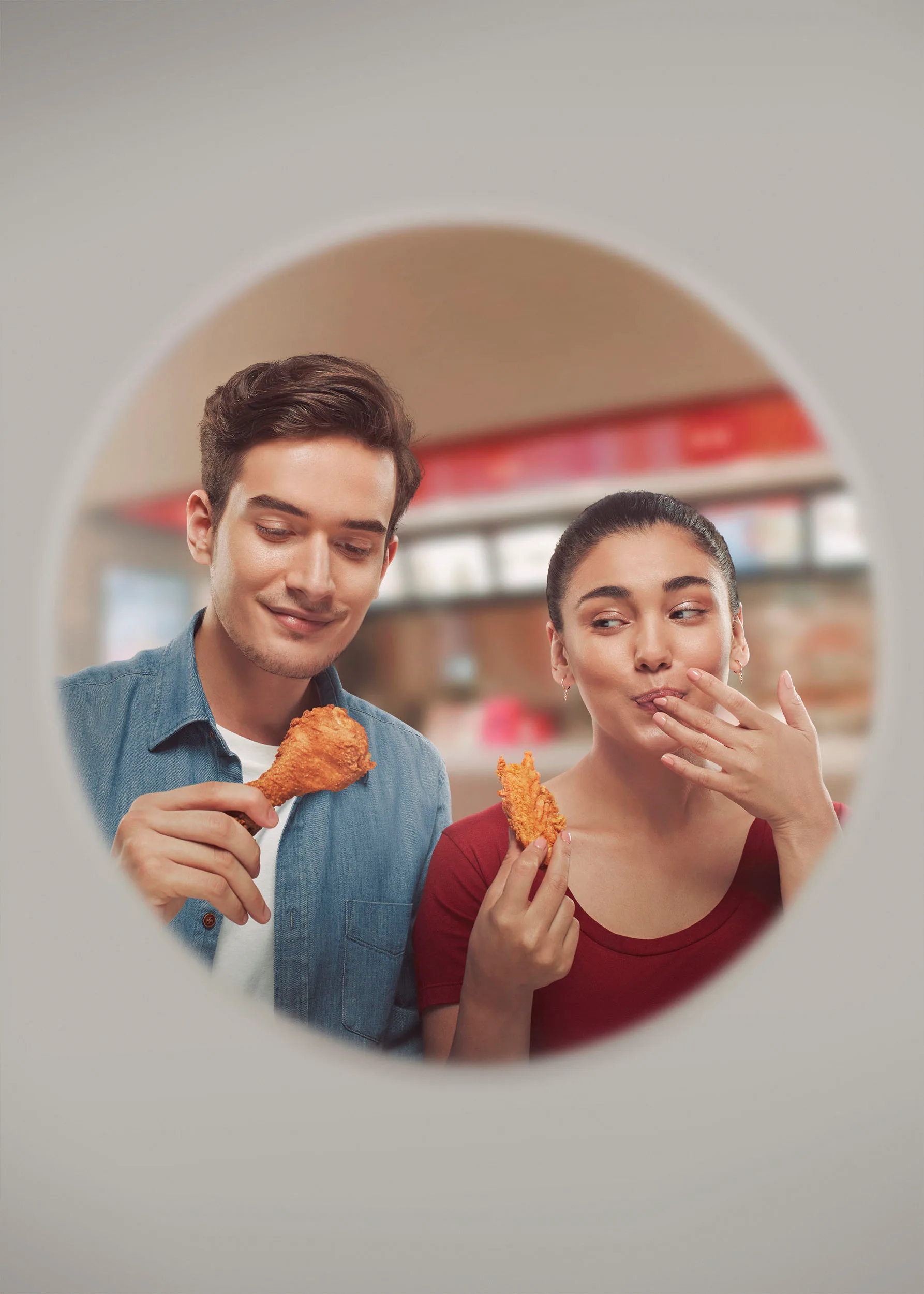 KFC —  campaign, Retouch finishing by Matte-Studio
