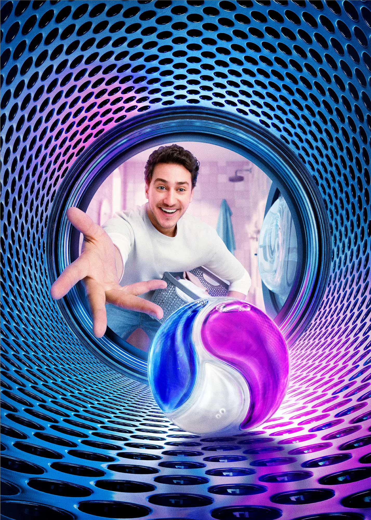 OMO —  campaign, Retouch/3D/AI finishing by Matte-Studio
