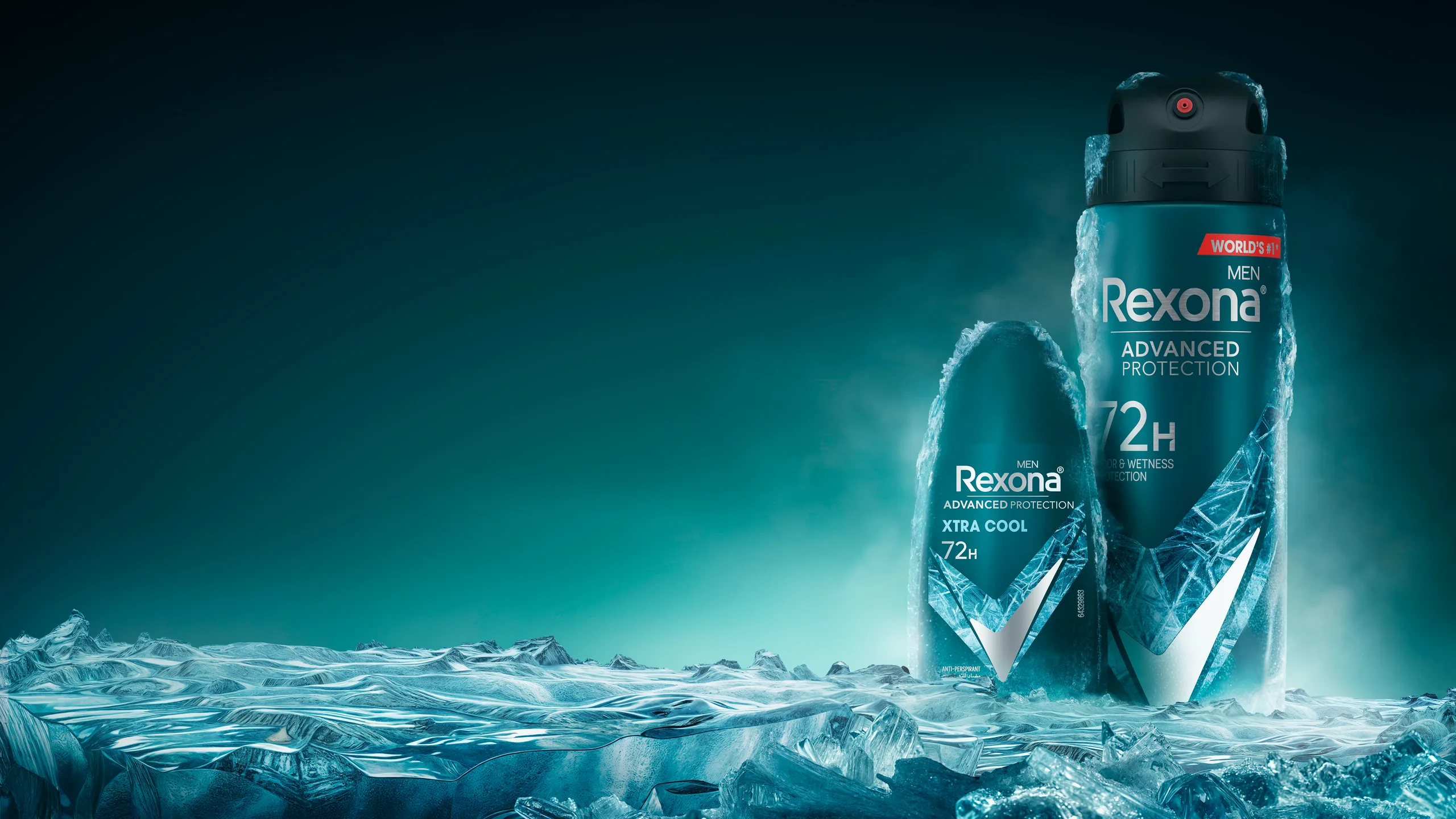 Rexona —  campaign, Retouch/3D finishing by Matte-Studio