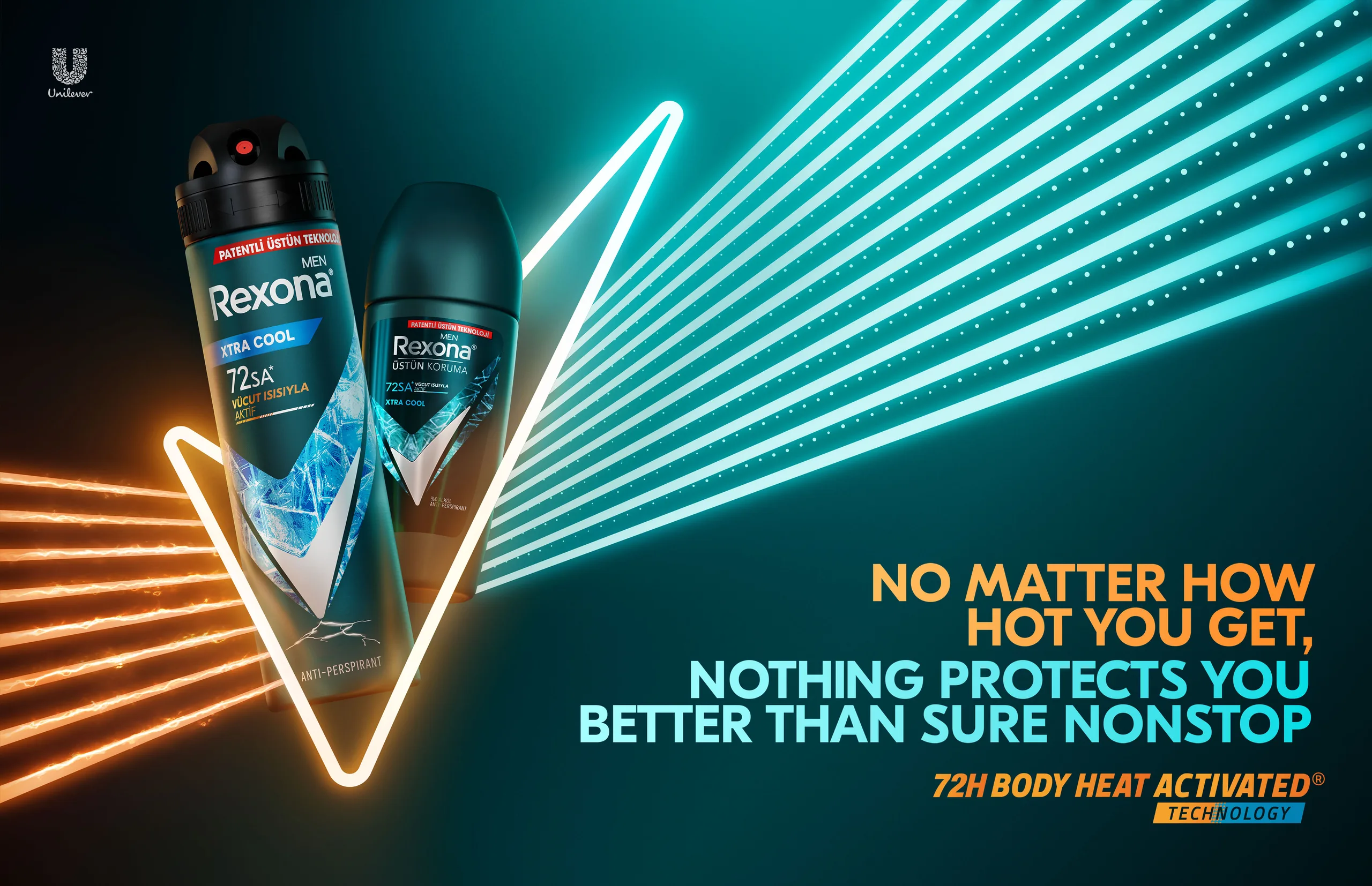 rexona —  campaign, Retouch finishing by Matte-Studio
