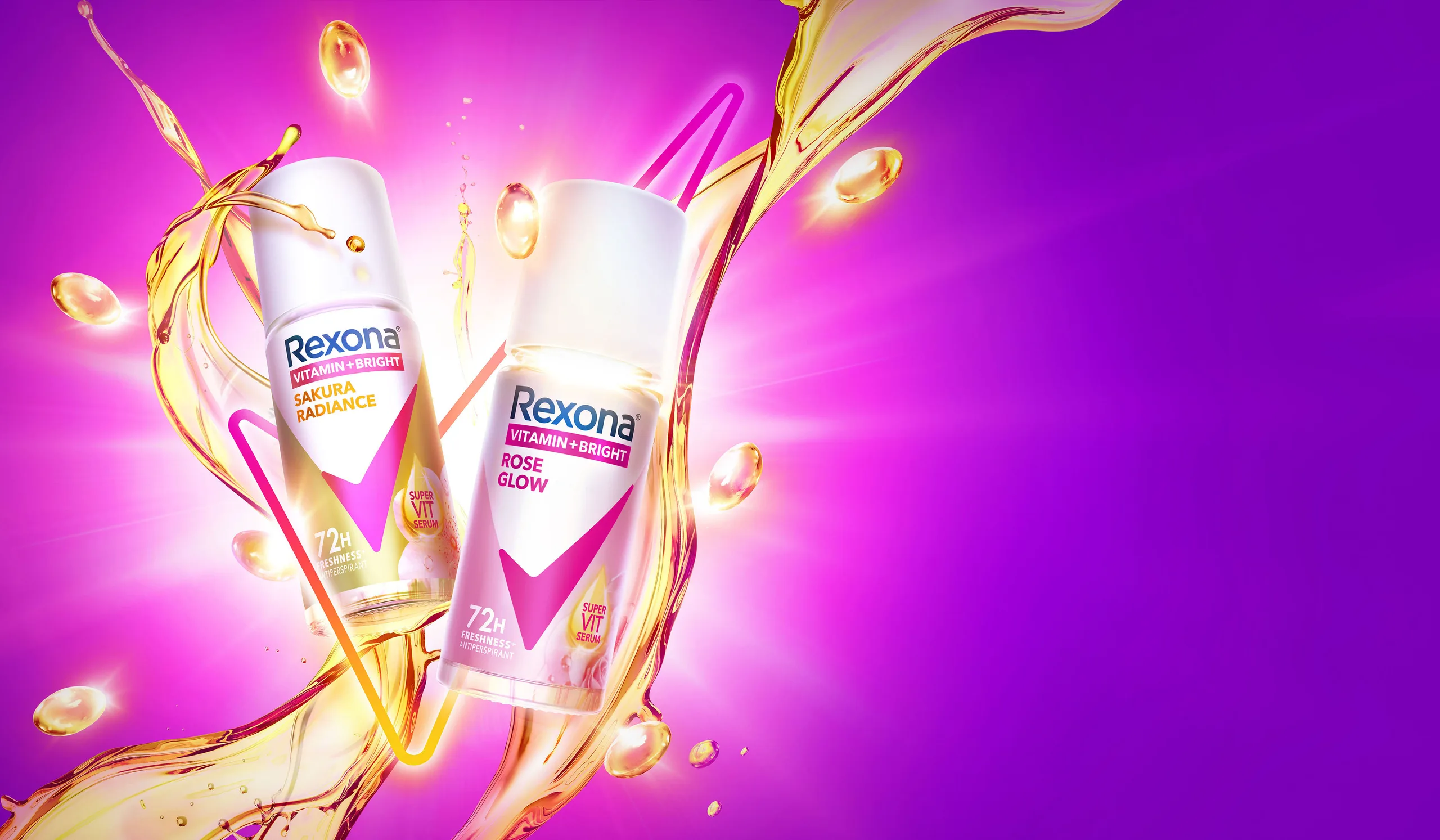 Rexona —  campaign, Retouch finishing by Matte-Studio