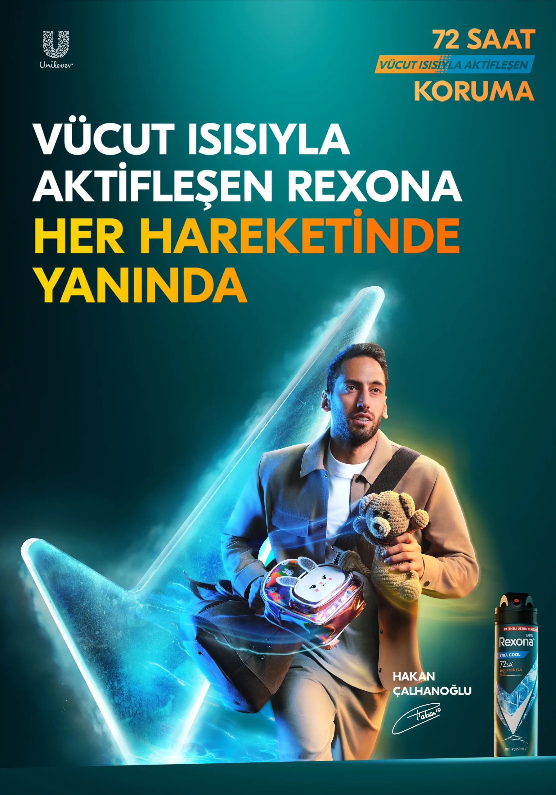 Rexona —  campaign, Retouch finishing by Matte-Studio