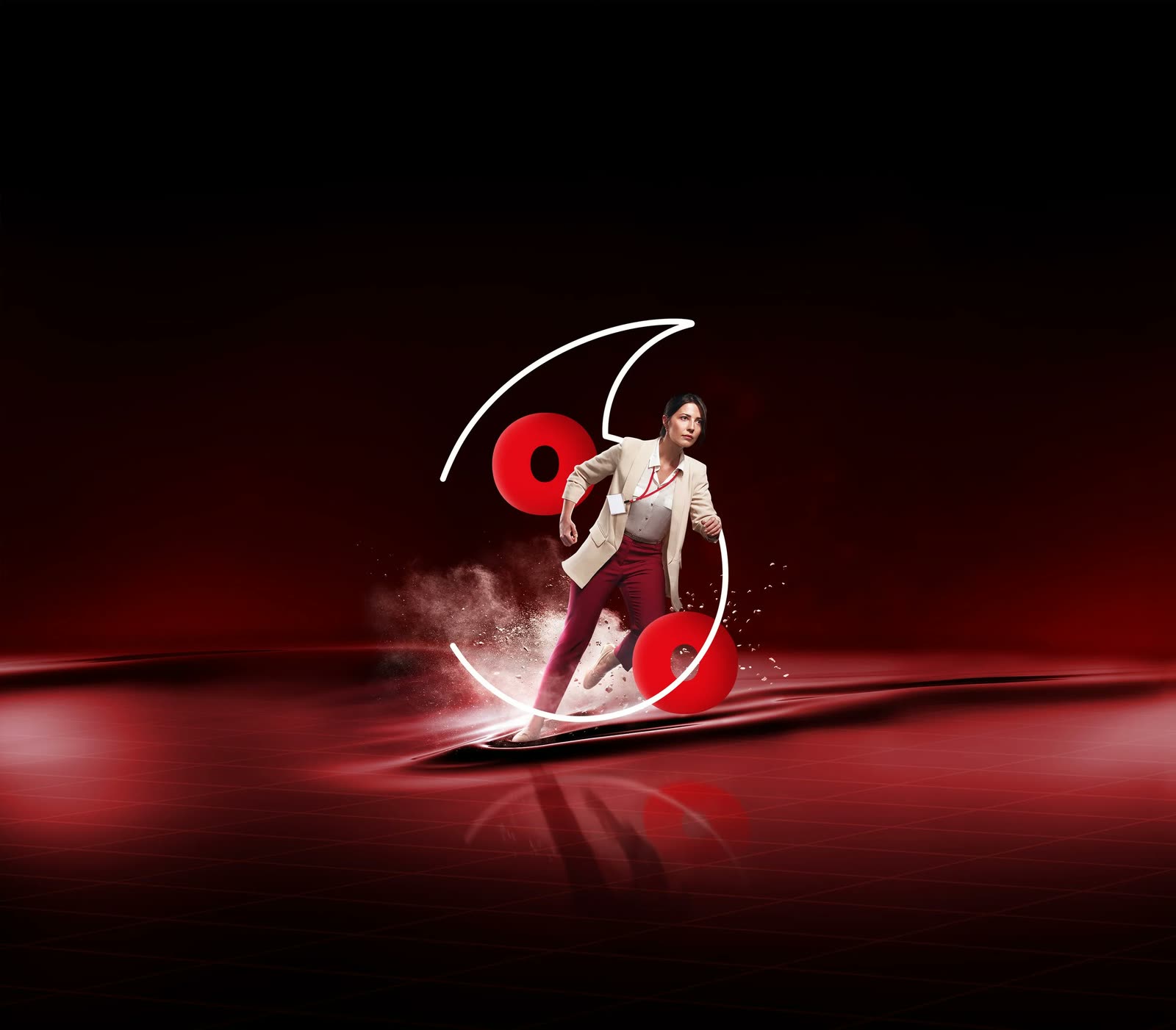 VODAFONE — brand & tech campaign, Retouch finishing by Matte-Studio