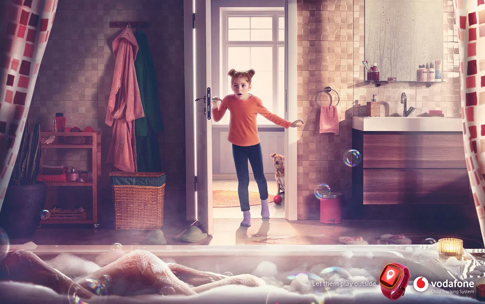 VODAFONE — brand & tech campaign, Retouch finishing by Matte-Studio